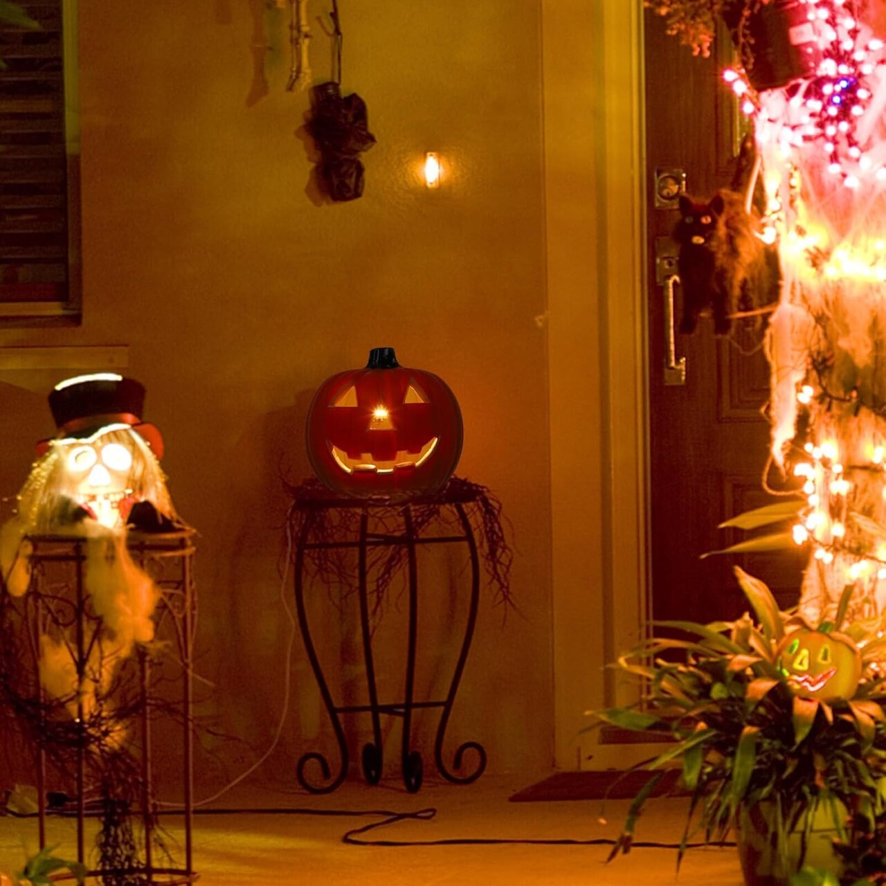 Halloween Pumpkin Lights Jack O Lanterns Vintage Halloween Decorations
